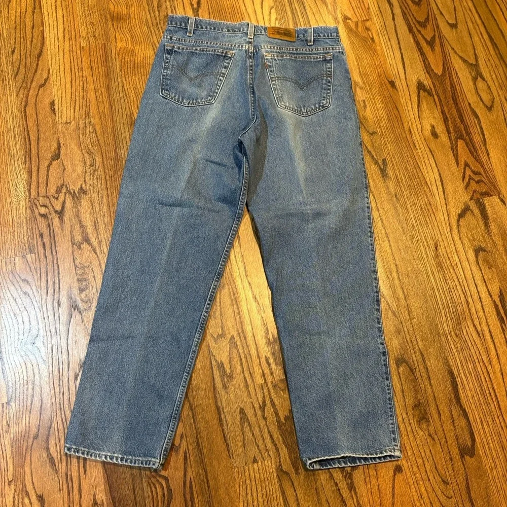 Levis 540 Jeans Mens Size 36x30 Blue Relaxed Fit Cotton Vintage‎ 90's Brown Tab